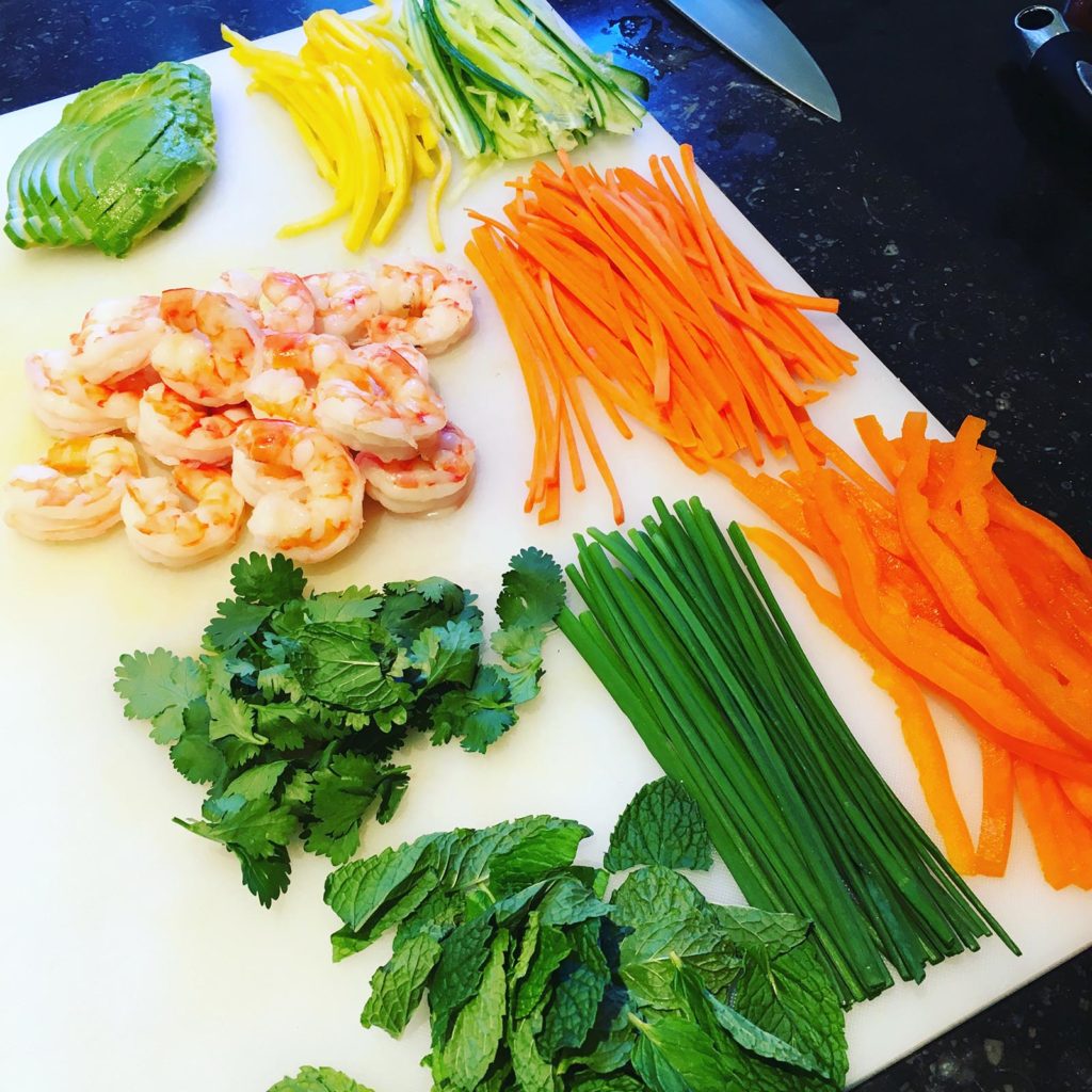 Fresh ingredients